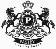 P PASTRY LIVE LIFE SWEET