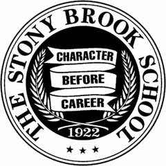 THE STONY BROOK SCHOOL CHARACTER BEFORECAREER 1922