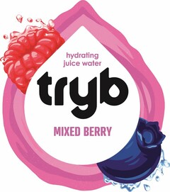 HYDRATING JUICE WATER TRYB MIXED BERRY