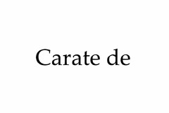 CARAT DE