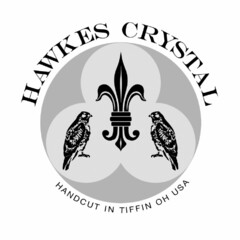 HAWKES CRYSTAL HANDCUT IN TIFFIN OH USA