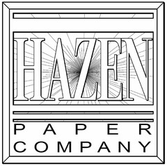 HAZEN PAPER COMPANY