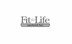 FIT FOR LIFE SANDWICH BAR