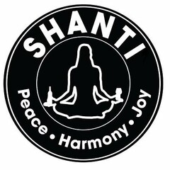 SHANTI PEACE · HARMONY · JOY