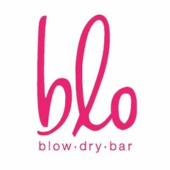 BLO BLOW · DRY · BAR