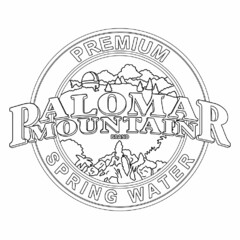 PREMIUM PALOMAR MOUNTAIN BRAND SPRING WATER