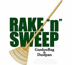 RAKE "N" SWEEP GARDENBAG & DUSTPAN