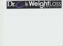 DR. G'S WEIGHTLOSS & WELLNESS