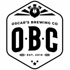 OSCAR'S BREWING CO O B C EST. 2019