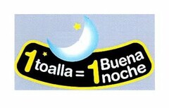 1 TOALLA = 1 BUENA NOCHE