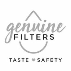 GENUINE FILTERS TASTE SAFETY
