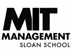 MIT MANAGEMENT SLOAN SCHOOL