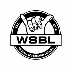 WSBL EST. 2016 WORLD SOFTBOARD LEAGUE