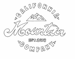 CALIFORNIA MOUNTAIN COMPANY EST. 1978