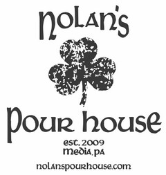 NOLAN'S POUR HOUSE EST. 2009 MEDIA, PA NOLANSPOURHOUSE.COM