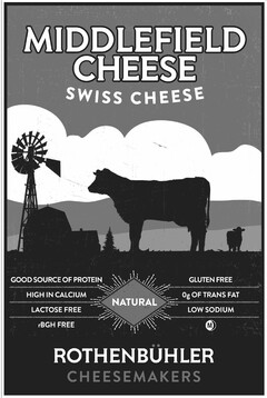 MIDDLEFIELD CHEESE SWISS CHEESE NATURAL ROTHENBUHLER CHEESEMAKERS
