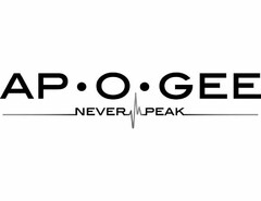 APOGEE NEVER PEAK