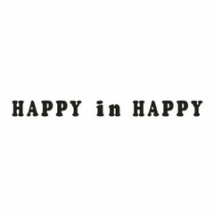 HAPPY IN HAPPY