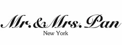 MR.&MRS.PAN NEW YORK