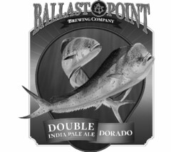 BALLAST POINT BREWING COMPANY DOUBLE INDIA PALE ALE DORADO