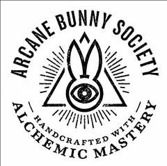 ARCANE BUNNY SOCIETY - HANDCRAFTED WITH - ALCHEMIC MASTERY