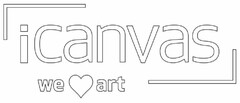 ICANVAS WE HEART ART