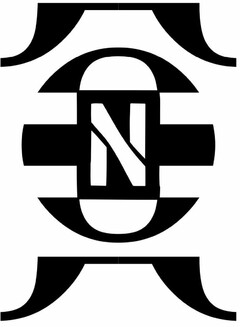 THE LITERAL ELEMENT OF THE LETTER "N" IS PROVIDED.
