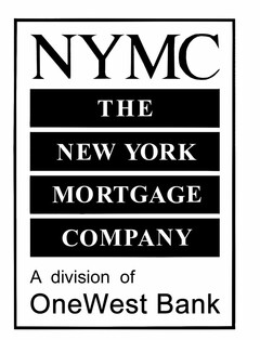 NYMC THE NEW YORK MORTGAGE COMPANY A DIVSION OF ONEWEST BANK