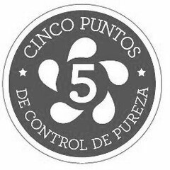 5 CINCO PUNTOS DE CONTROL DE PUREZA