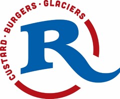 R CUSTARD · BURGERS · GLACIERS