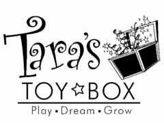 TARA'S TOY BOX PLAY · DREAM · GROW