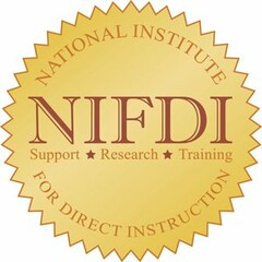 NIFDI SUPPORT RESEARCH TRAINING NATIONAL INSTITUTE FOR DIRECT INSTRUCTION