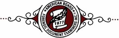 AMERICAN BOARD FORENSIC DOCUMENT EXAMINERS INC. 1977