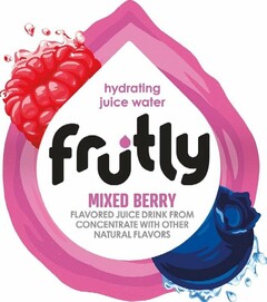 HYDRATING JUICE WATER FRUTLY MIXED BERRY FLAVORED JUICE DRINK FROM CONCENTRATE WITH OTHER NATURAL FLAVORS