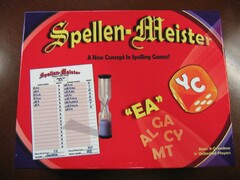 SPELLEN - MEISTER A NEW CONCEPT IN SPELLING GAMES! "EA" YC AL GA CV MT