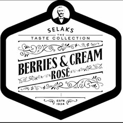 SELAKS THE TASTE COLLECTION BERRIES & CREAM ROSE EST'B 1934