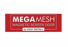 MEGAMESH MAGNETIC SCREEN DOOR BY EASY INSTALL
