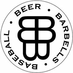 BBB · BEER · BARBELLS · BASEBALL