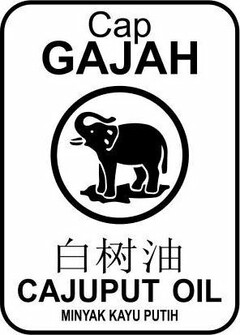 CAP GAJAH CAJUPUT OIL MINYAK KAYU PUTIH