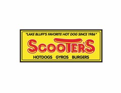 LAKE BLUFF'S FAVORITE HOT DOG SINCE 1986 SCOOTER'S HOTDOGS GYROS BURGERS