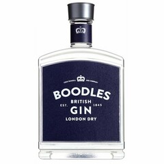 BOODLES BRITISH GIN LONDON DRY EST. 1845COCK RUSSELL AND COMPANY