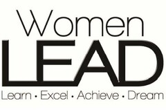 WOMEN LEAD LEARN · EXCEL · ACHIEVE · DREAM
