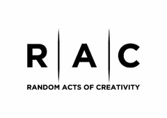 R A C RANDOM ACTS OF CREATIVITY