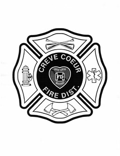 CREVE COEUR FIRE DIST. CREVE COEUR MISSOURI FD