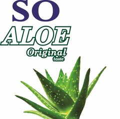 SO ALOE ORIGINAL TASTE