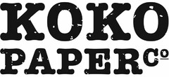 KOKO PAPER CO