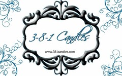 3-8-1 CANDLES WWW.381CANDLES.COM