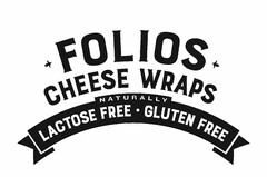 FOLIOS CHEESE WRAPS NATURALLY LACTOSE FREE GLUTEN FREE