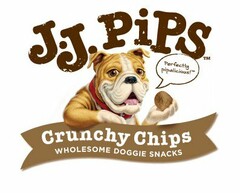 J.J. PIPS PERFECTLY PIPALICIOUS! CRUNCHY CHIPS WHOLESOME DOGGIE SNACKS