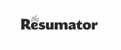 THE RESUMATOR